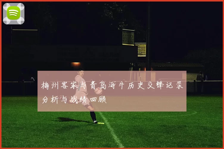 梅州客家与青岛海牛历史交锋记录分析与战绩回顾